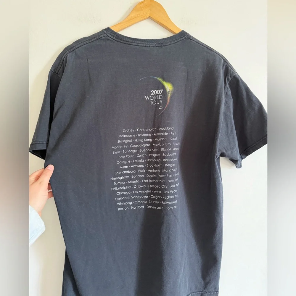 Vintage 2007 World Tour Pink Floyd ‘The Dark Side of the Moon’ Roger Waters Tee - Picture 4 of 7